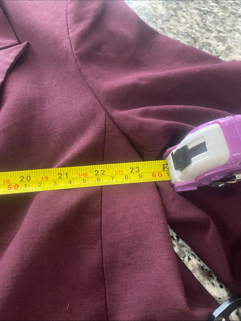 Women s Double-Breasted plum purple 3 pice suit - Picture 8 of 12